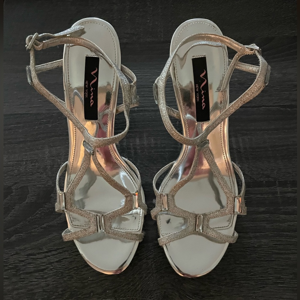 Nina NY Sparkling Heels